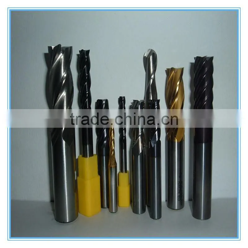2/3/4/6 Flute Quality Cemented End Mill / Tungsten Carbide Milling Cutter