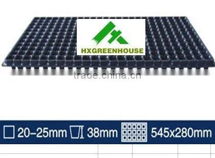 New-style polycarbonate sheet greenhouse with green powder coated HX65214G