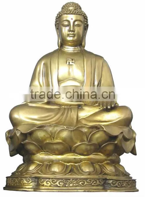 Brass Sitting Buddha Statue