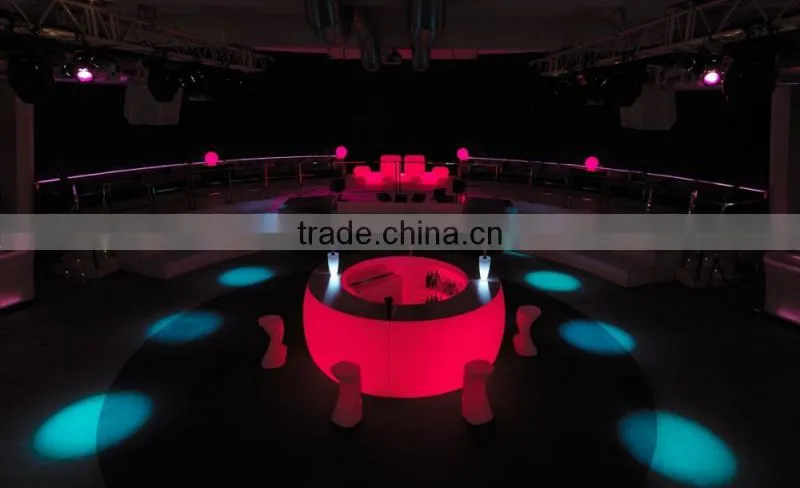 portable bar counter/mobile bar counter design/plastic bar counter/lighting bar furniture
