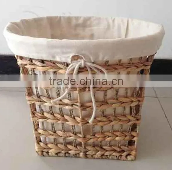 round water hyacinth storage baskets wholesale