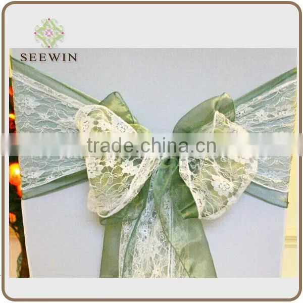hanging chair cover,sashes chair cover wedding