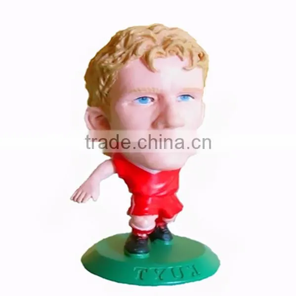 2014 popular product customized vivid world cup 2014 soccer player action figure