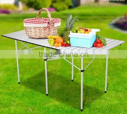 140*70*70 cm Portable Aluminum Folding Picnic Table