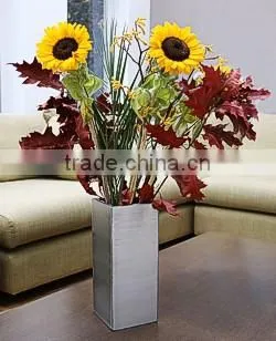 JINXIN Decorative Polished Stainless Steel Flower Vase