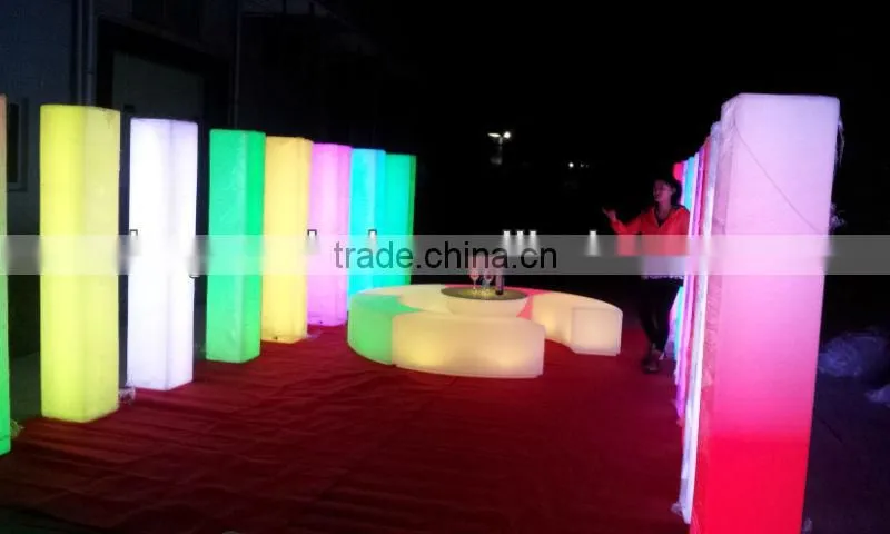 led Wedding columns/party decoration round pillar