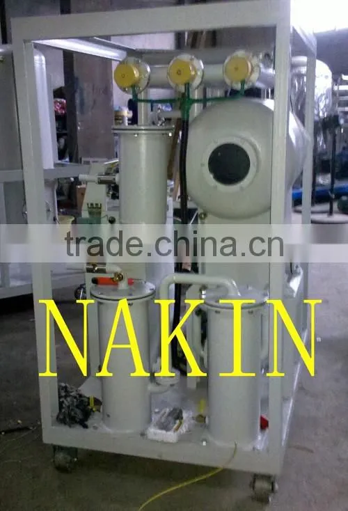 High Quality Nakin ZY Single Stage Vacuum Insulating Oil Filtration