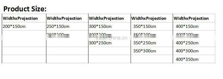 quality electric remote control awning, tubular motor