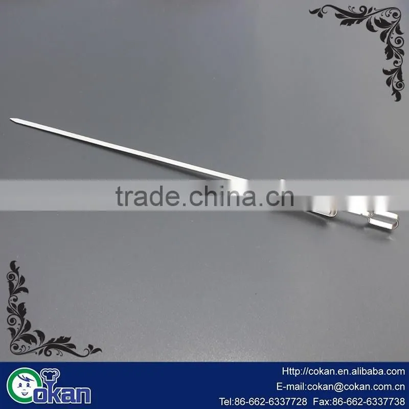 Hot Selling Stainless steel BBQ Rotisserie Spit , BBQ Skewer CK-KT650