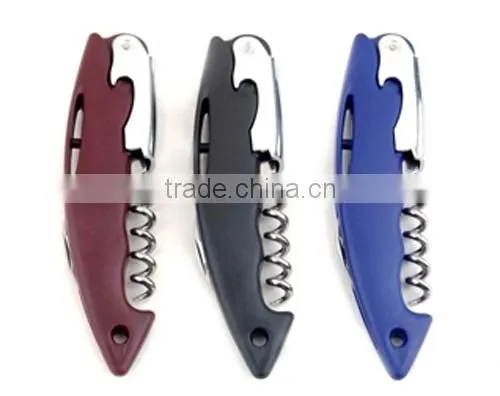 A45-0039 Stainless Steel Wine Bottle Opener Hippocampal Knife