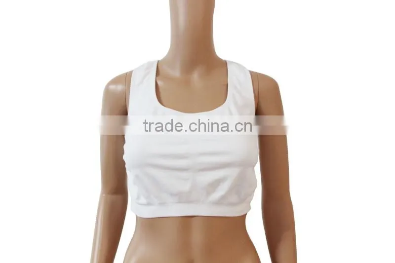 White seamless genie bra