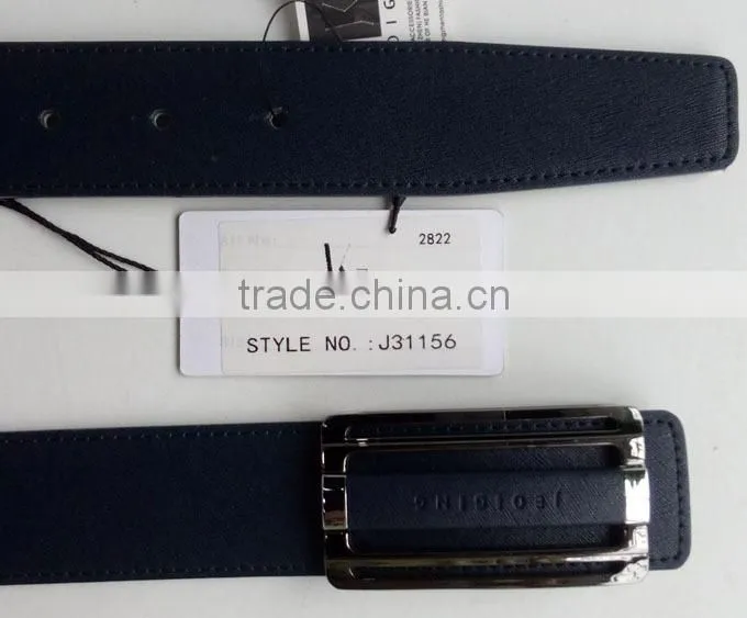 J31156 belt supplier plate buckle belt for man besiness belts set gifts for man