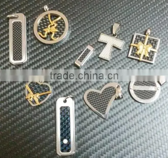 new material carbon fiber arrow pendant diy fashion arrow pendant for keyrings pendant 2017