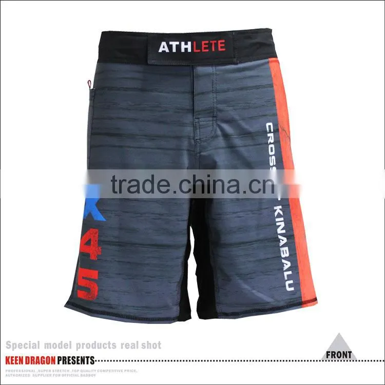 Mens Newest polyester OEM service mma shorts wholesale and retail