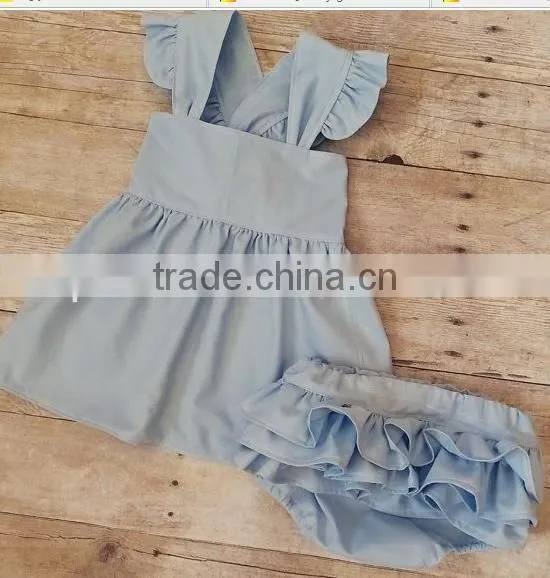Newborn baby clothes baby mushroom linen frill bloomers little boy girl bulk buy grey underwear