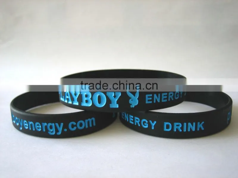 hot sale custom fashion silicone wristband
