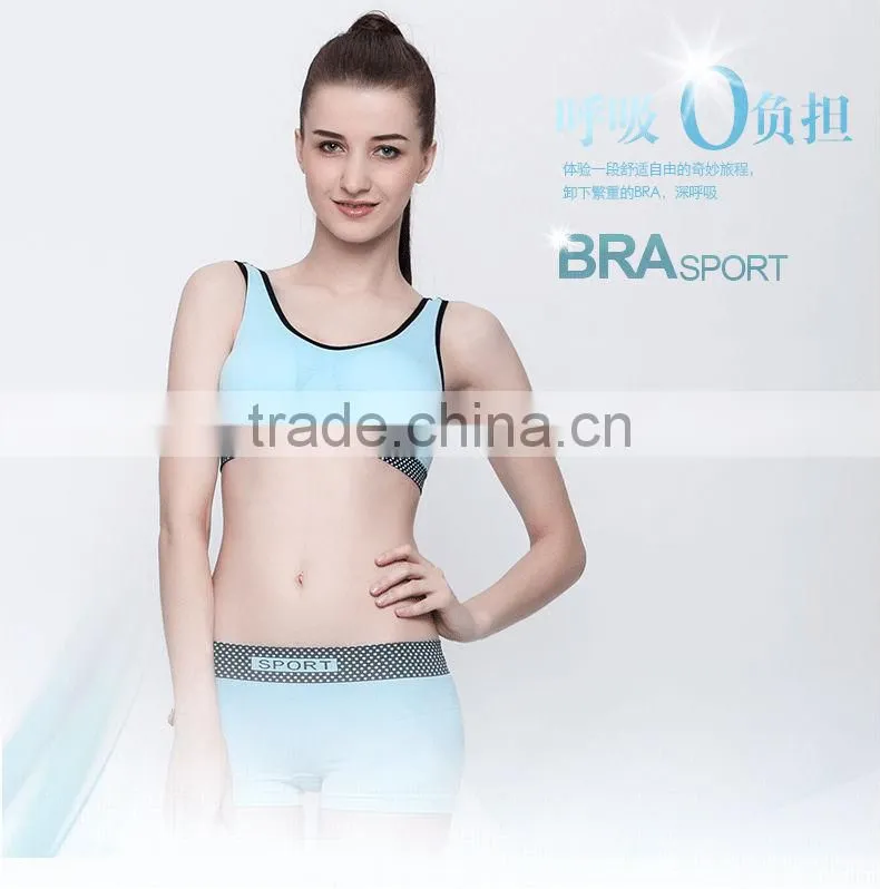 Factory Provide New Style Sex Seamless Japanese Girl Bra Panty Set