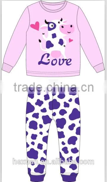 OEM or stocked designs childrens pajamas wholesale/pajamas wholesale