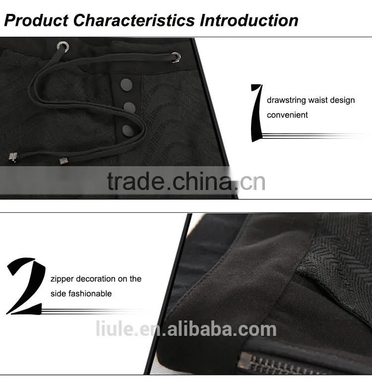 Fashionable cheap elastic waist tight hot short pants in China