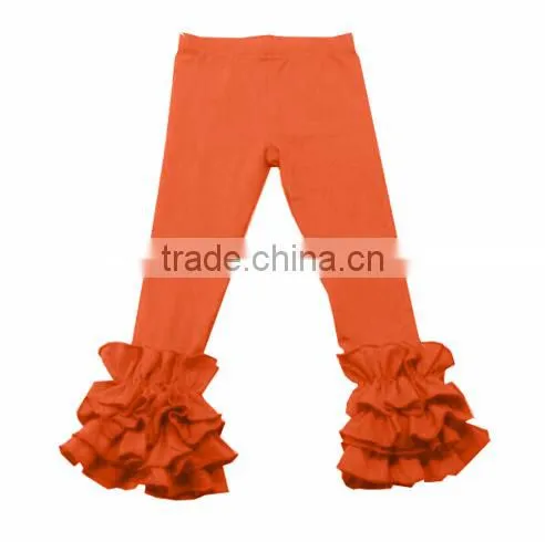 2016 boyi floral pattern icing pants baby girls legging pants kids girls clothing whosale