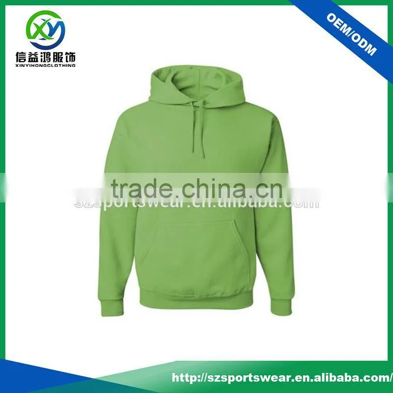 Top Quality Cotton Spandex Custom Pullover Sports Hoodie For Man