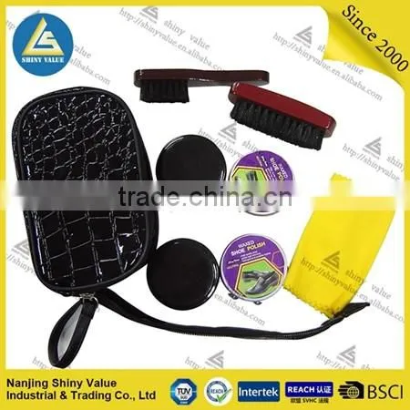 professional hotel seven-pieces shoe nursing kit bag
