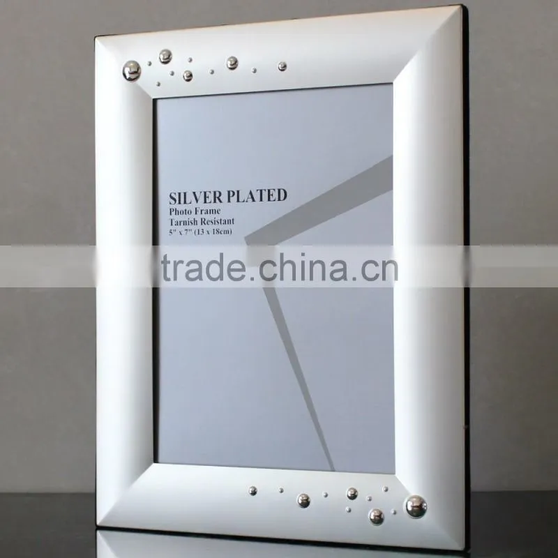 2016 New Style Hot Sell Simple Design Sliver Picture Frame