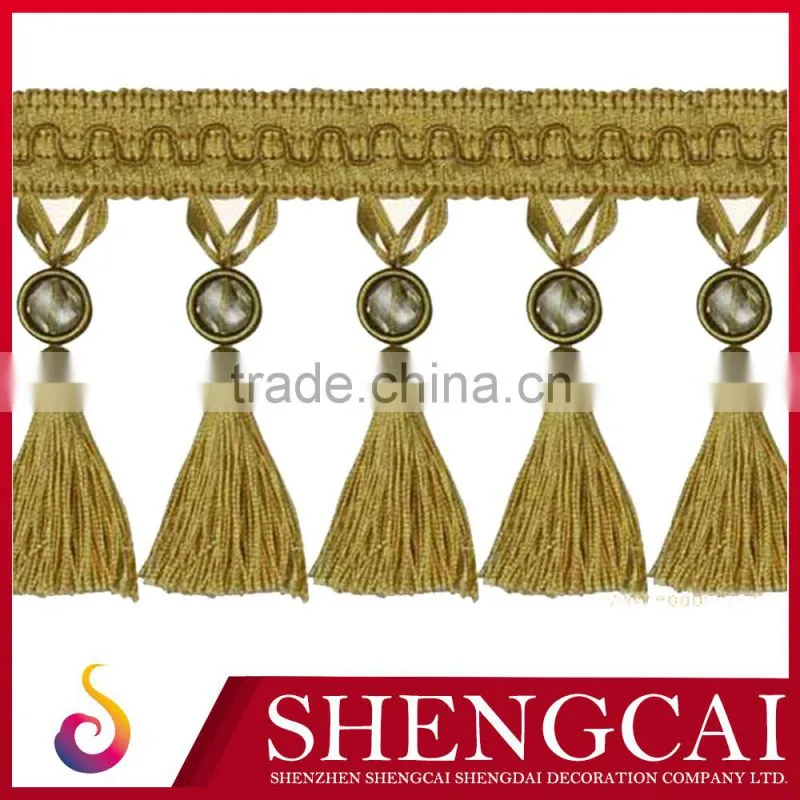 Top grade Best-Selling cotton curtain tassel fringe