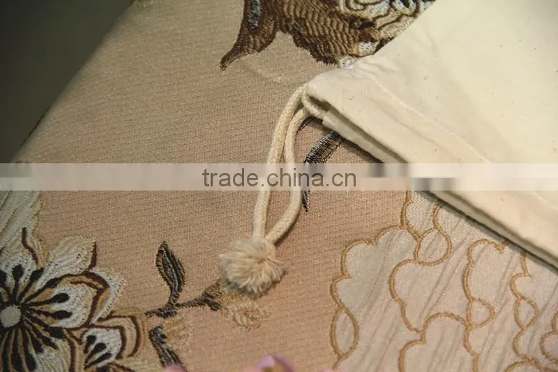 Hot hotel drawstring cotton laundry bag