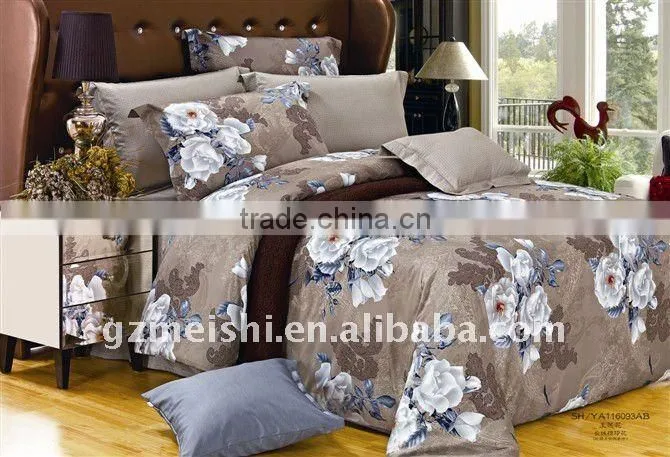 Romantic printing home bedding sets