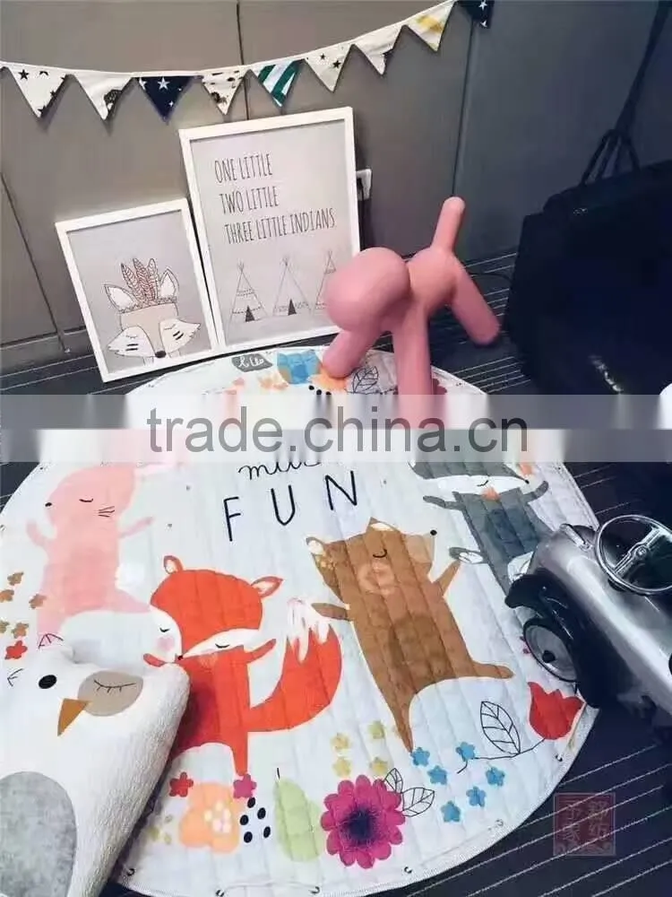 portable playmat and toy storage bag