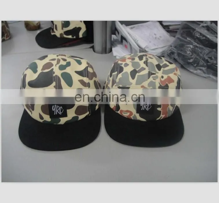 Leopard Sewing Pattern Wool 5 Panel Hat