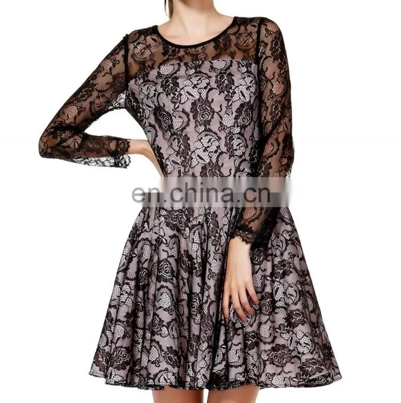 2016 new arrivel lace dress designs ladies fashion lace dresses