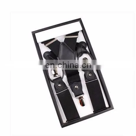 High-end brand 6 cllips european and American style suspenders