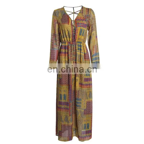 new arrival western designer one piece party dress