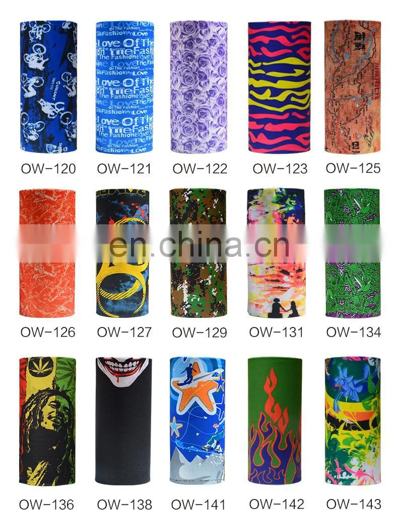 12-in-1 Versatile Sports & Casual Headwear - Works as Athletic Headband, Stylish Bandana, Head Wrap, Scarf#MZ-02