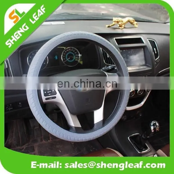 Professional different color car silicone steering wheel cover for girl