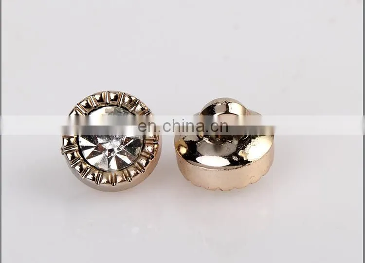 Shinny Gold ABS Shirt Button BA60129