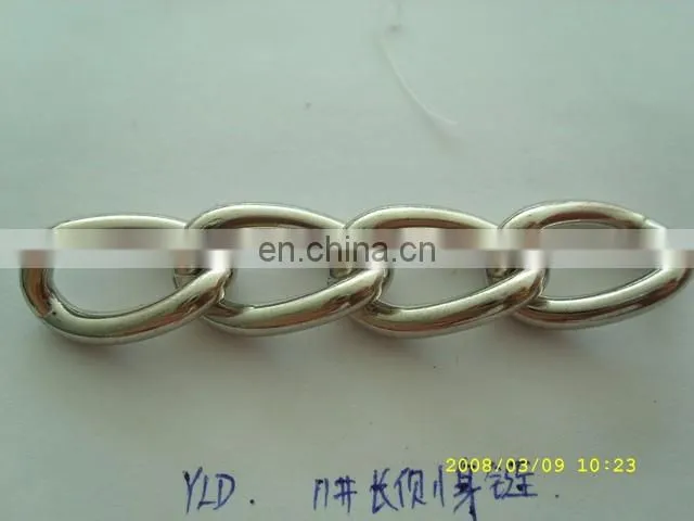 OEM/ODM Bag Accessories Metal Gold Silver Chains for Bag Handle