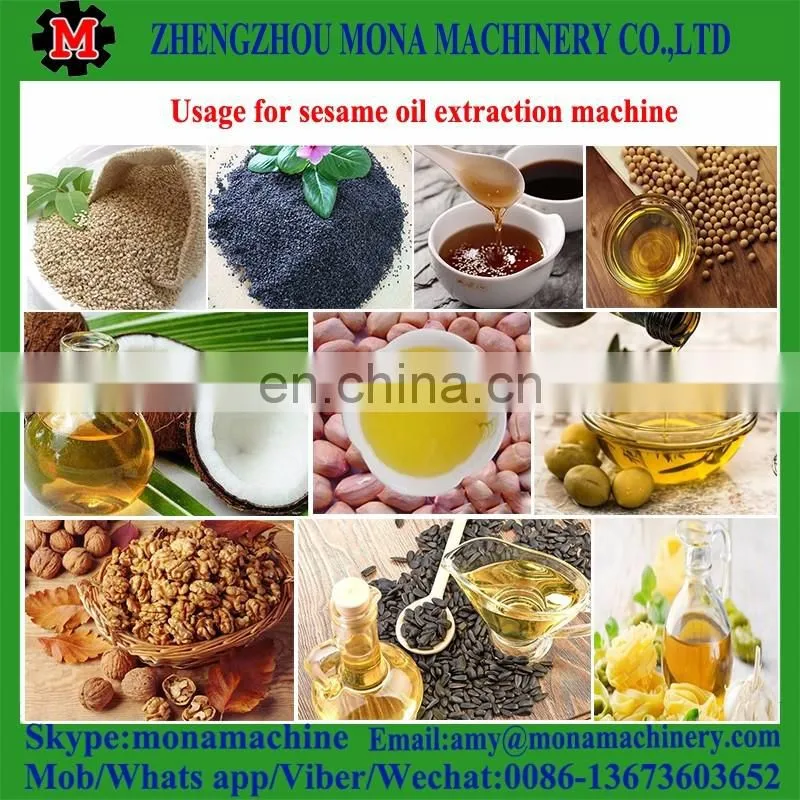 china best price and good selling wood sesame oil extraction machine for sale