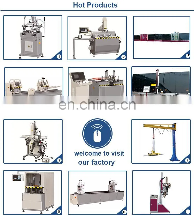 PVC plastic window seamless welding machine with double head