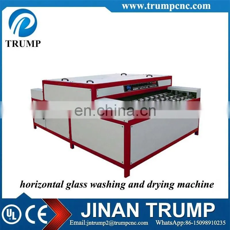 Horizontal Glass Washing Machine Insulated Glass Machinery