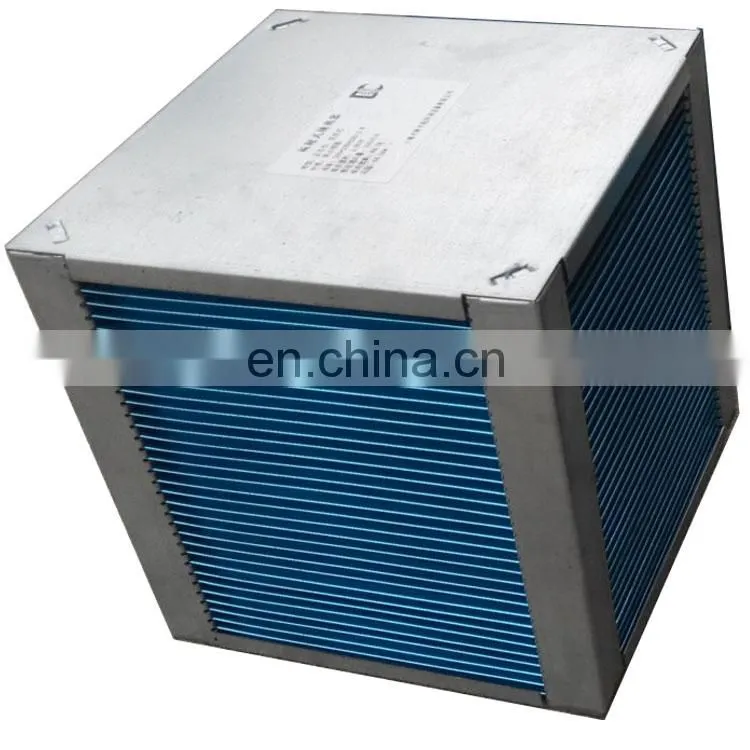 China direct factory supply cross flow double folded edge air heat exchanger