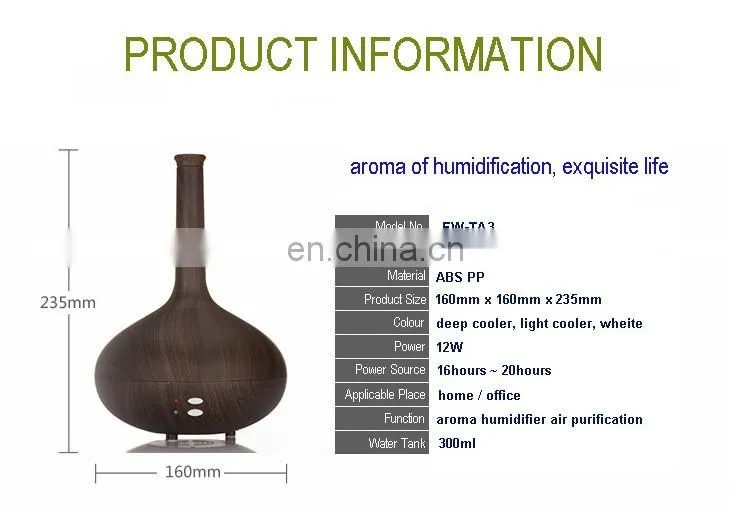 Israel aroma diffuser humidifier air purifier mist