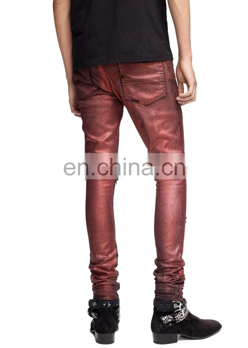 DiZNEW STRETCH FOIL DENIM JOGGER STOCK XXOO JEANS FOR MEN
