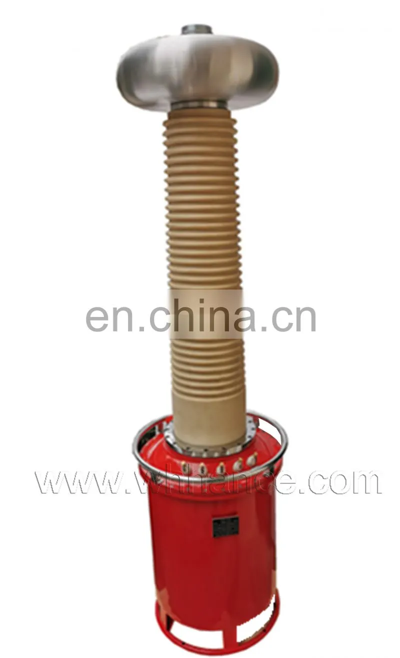 Fully insulated transformer for gas test