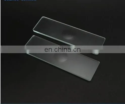 Microscope Slide 7105 unground edge ground edge water polished edges