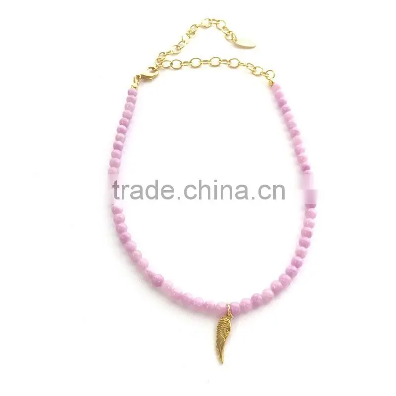 DC03-12 Custom long women bead tassel necklace