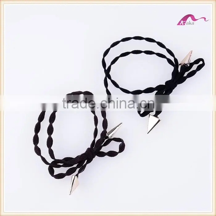 Lasted Elastic Rubber Band For Girls Hair Band Designs With Bow