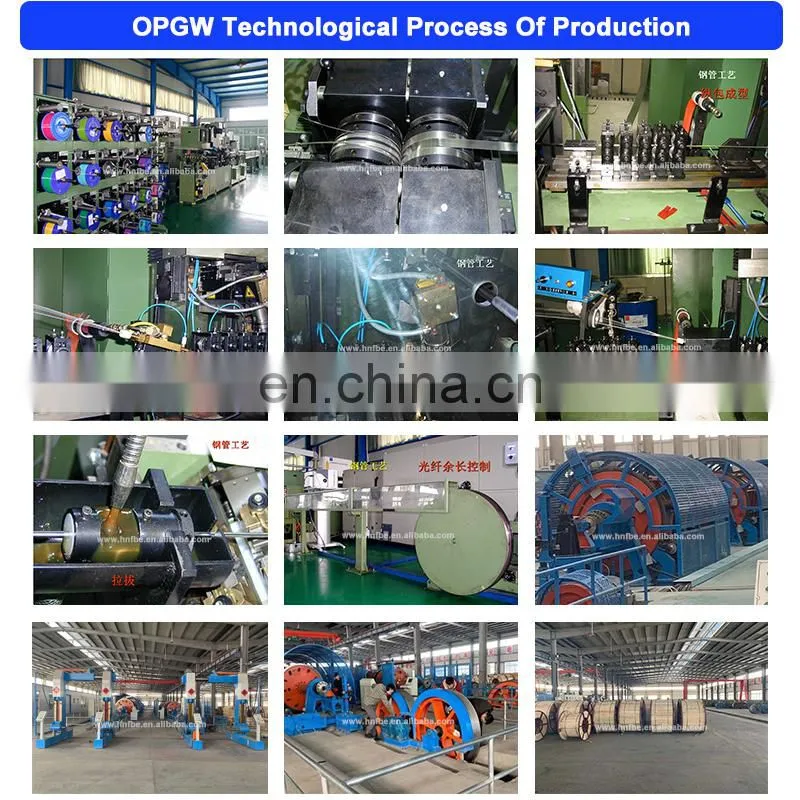Uni-tube Opgw Single Mode Overhead Ground Wire Fiber Optic Cable G652d Communication 24 Core 2-6km Per Drum Aluminum Opgw-uni